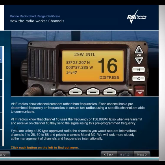 VHF/SRC Marine Radio Course - Online